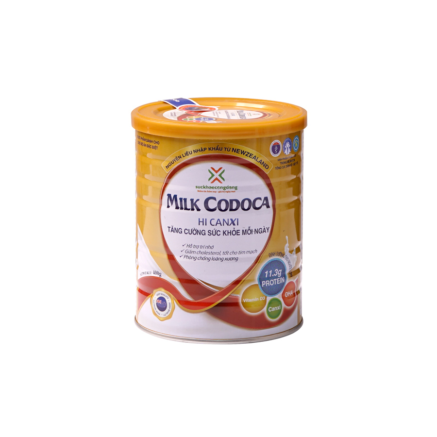 Codoca Hi Canxi Tăng cường sức khỏe, bổ sung Canxi cho người cao tuổi