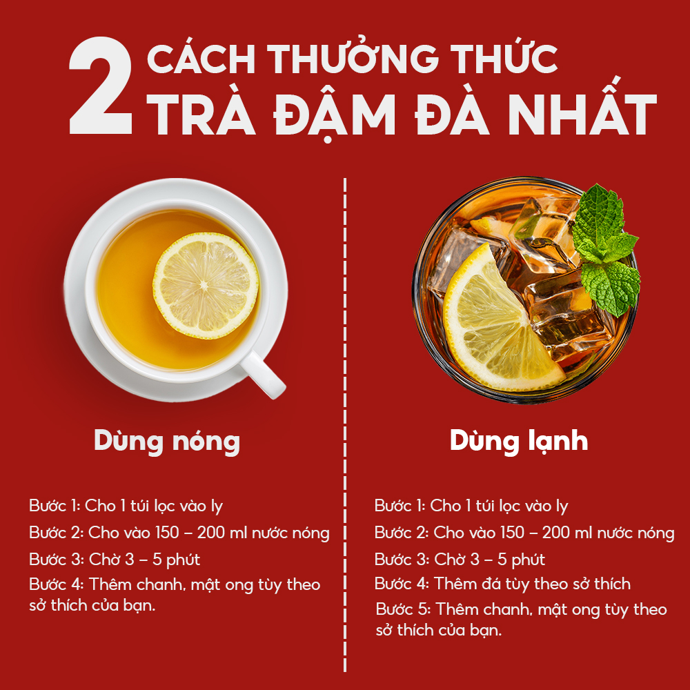Trà Thảo Mộc Linh Chi - Bảo Long - Hàng Chính Hãng