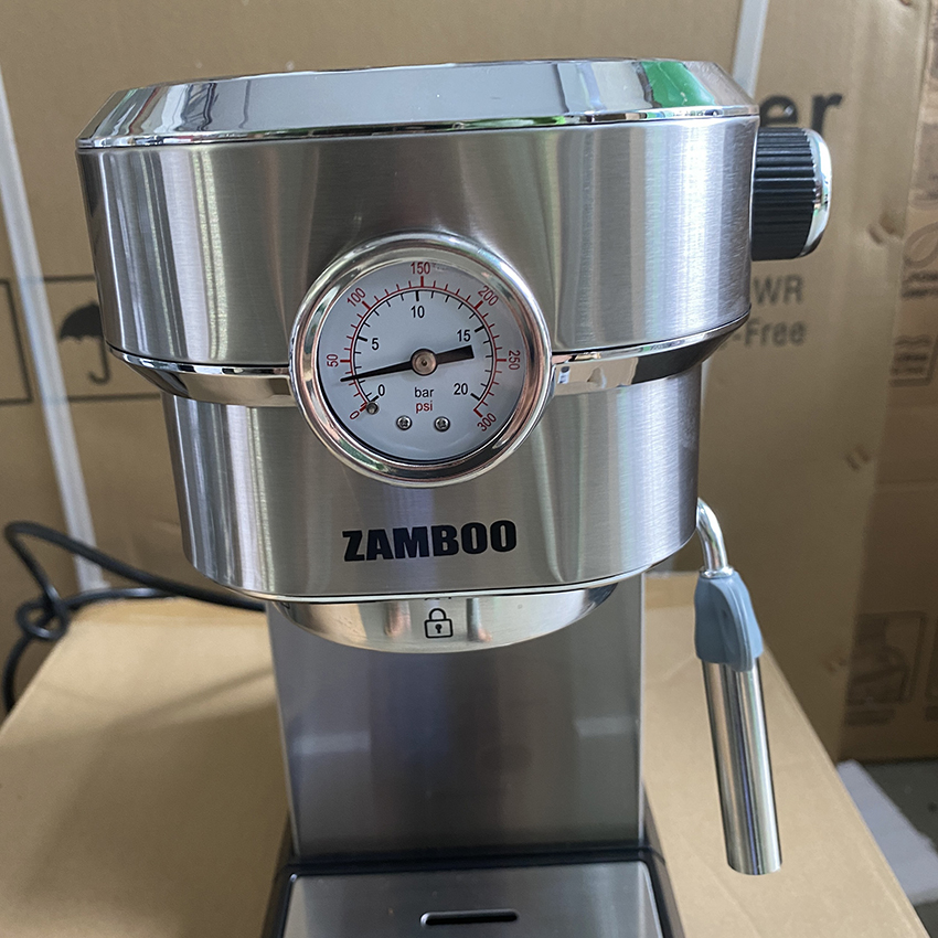 Máy Pha Cà Phê Espresso bán tự động ZAMBOO ZB-95AT - Hàng chính hãng