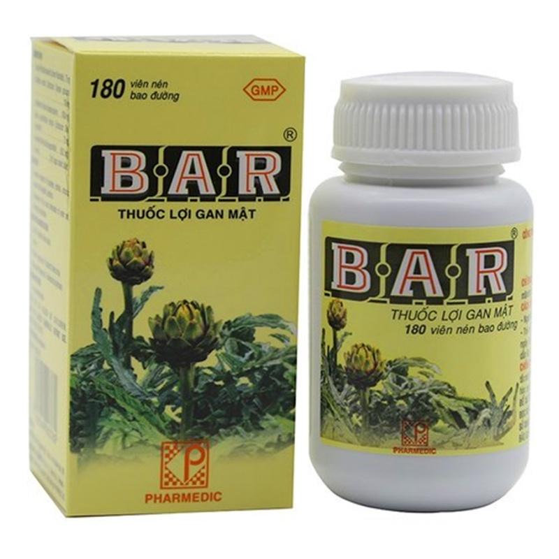 Bar - viên uống lợi gan mật (180viên