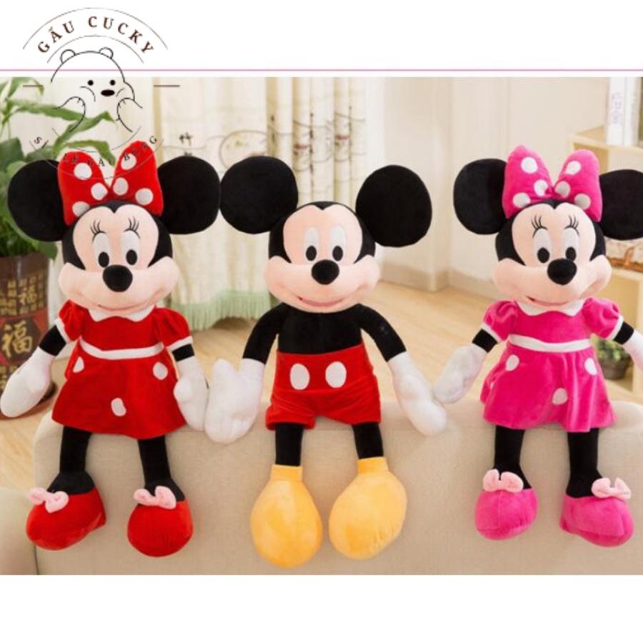 Thú bông chuột Mickey / Minnie dễ thương mẫu Quảng Châu cao cấp