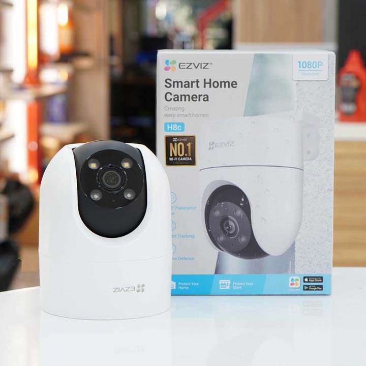 Camera IP WiFi quay quét ngoài trời EZVIZ H8c bản 2MP hàng chính hãng