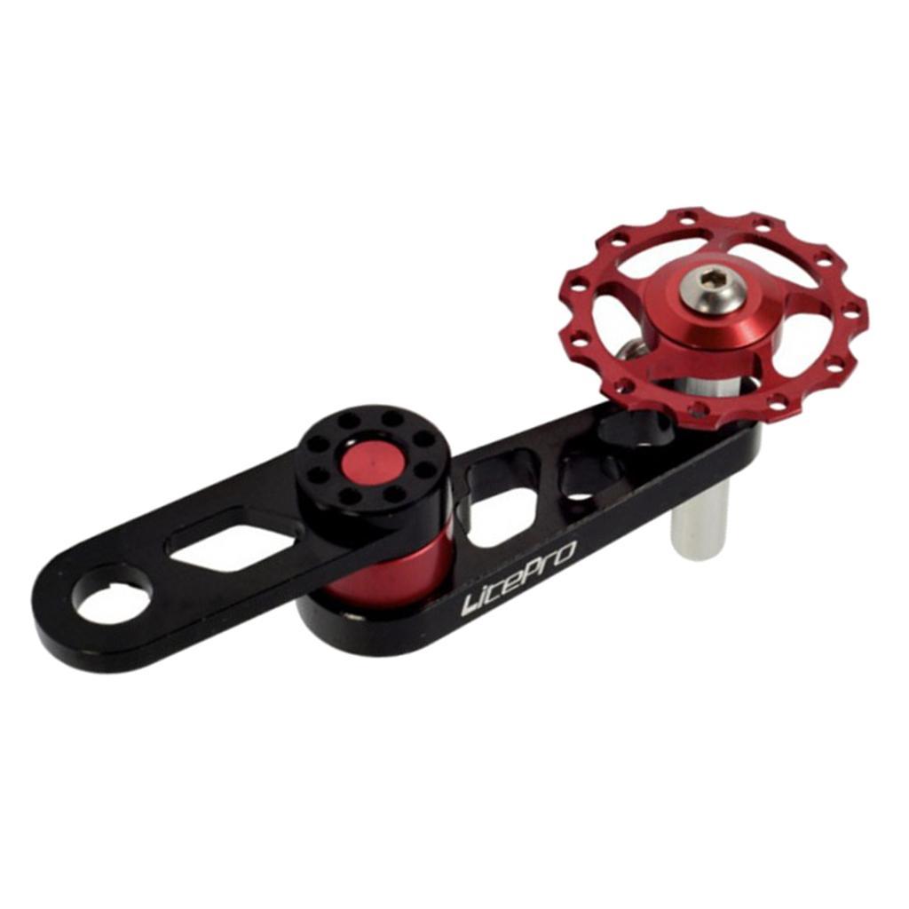 Chain Tensioner Single Speed Converter Bike Replacement Black Red