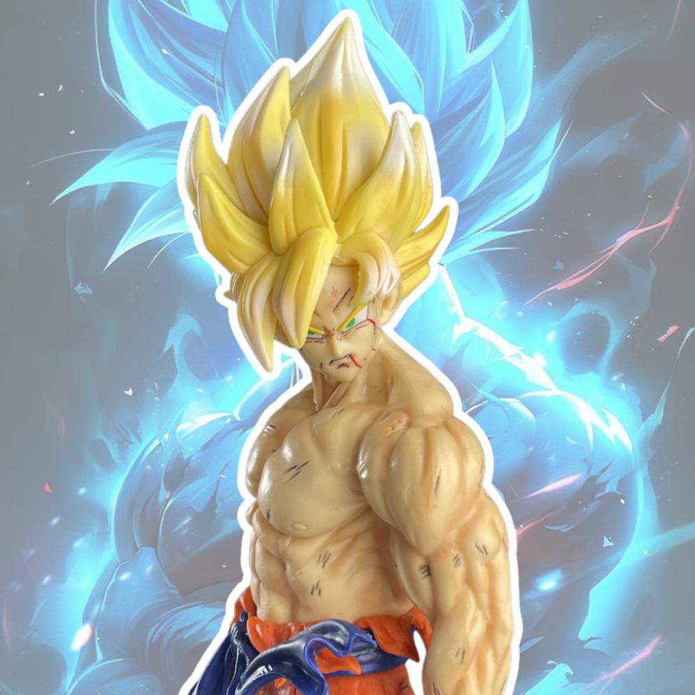 Mô Hình Songoku Siêu Ngầu 42Cm Mô hình Dragon Ball Cao Cấp, Figure Mô Hình Anmie 7 Viên Ngọc Rồng Songoku