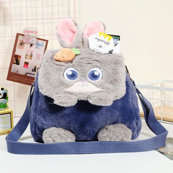 Túi Đeo Chéo Thú Bông Zootopia - WanLongDa HWBD1814 - Judy Hopps