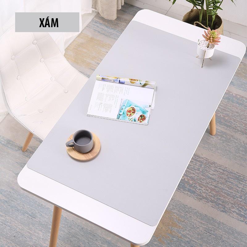 Desk Pad - Tấm lót trải bàn làm việc - Da Simili - DEPAD2 - Xanh dương đậm