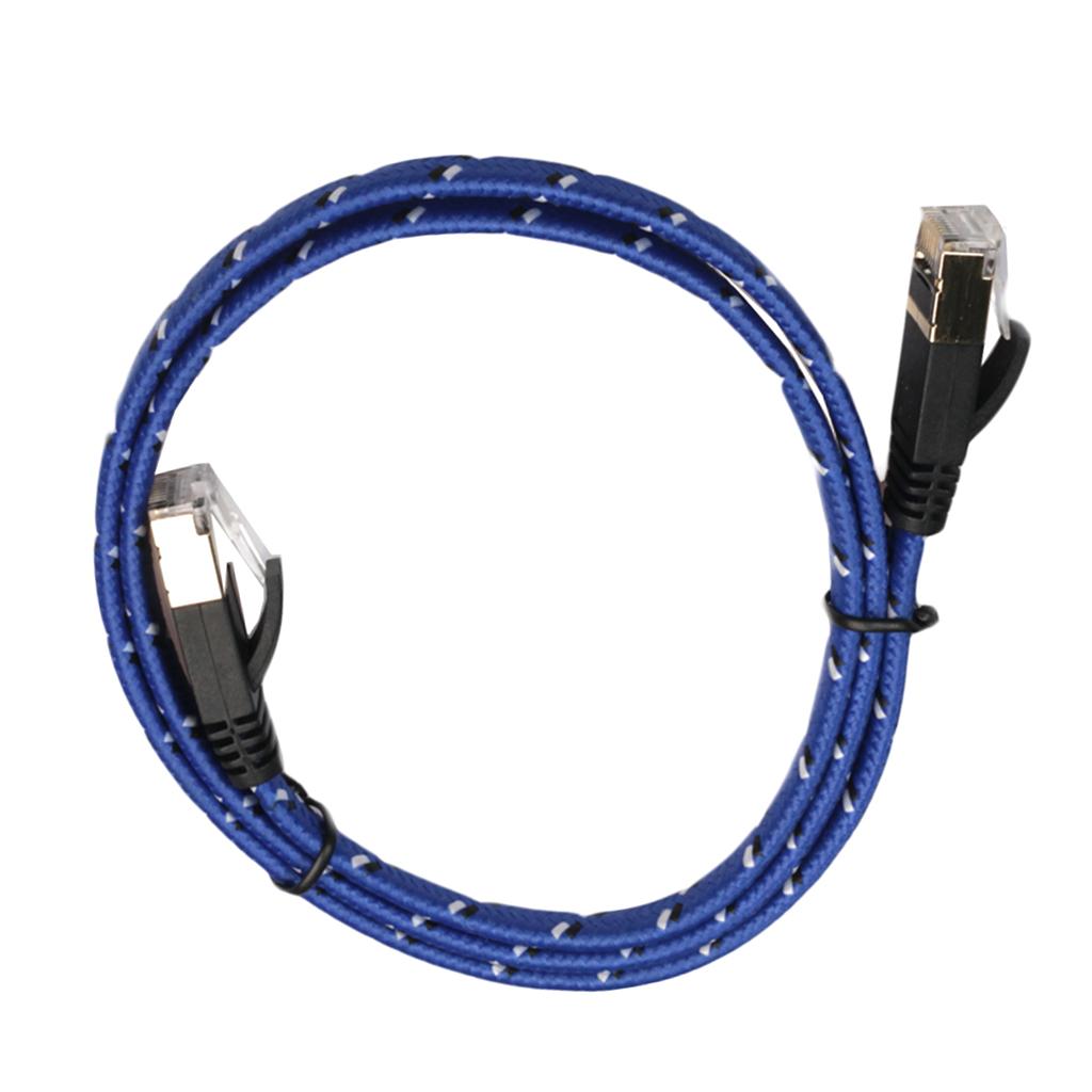 Ethernet Cable,CAT7 LAN Network Cable RJ45 High Speed Patch Cord Gold Plated Lead for Switch/Router/Modem/Patch Panel 1/1.8/3/5/8/10/15/20m