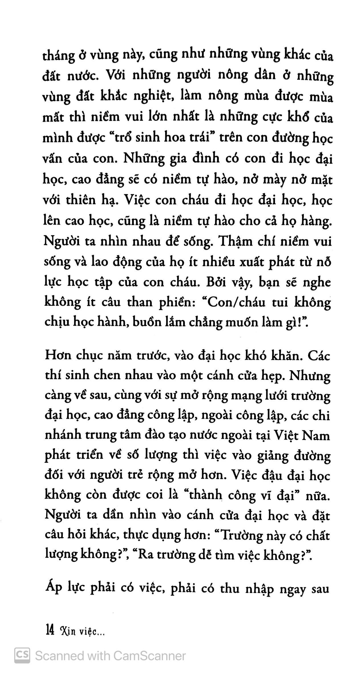 Xin Việc Hay Tìm Việc?