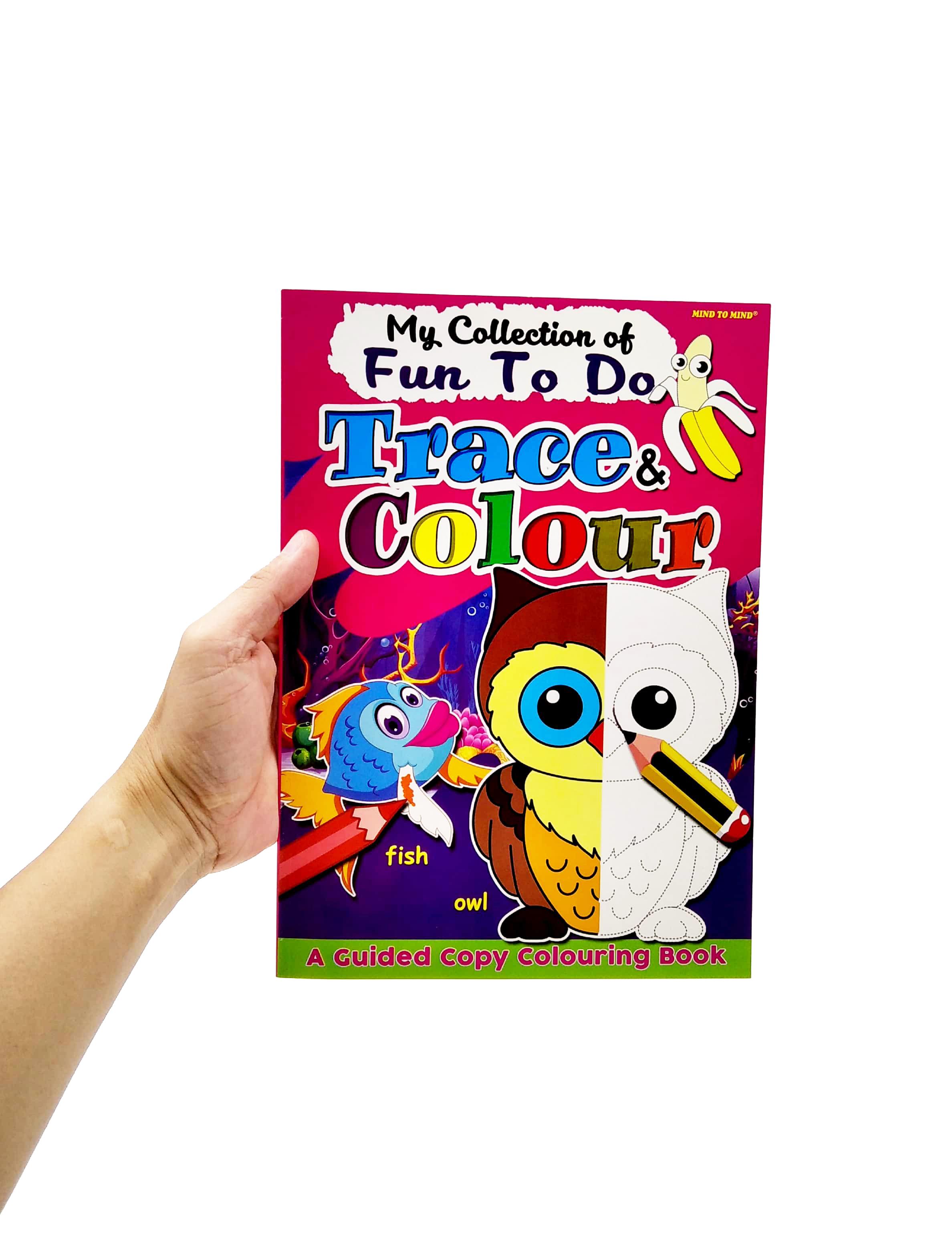 My Collection Of Fun To Do Trace &amp; Colour