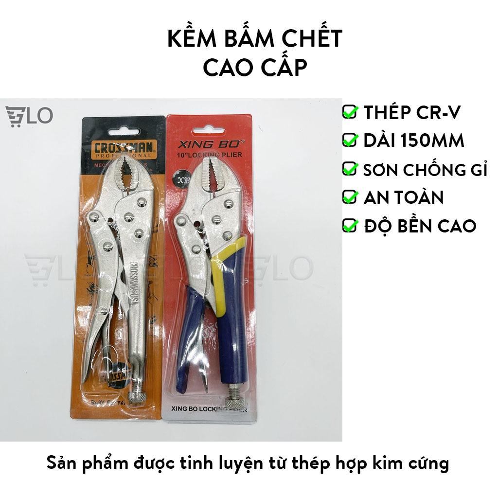 Kềm Bấm Chết Crossman Thép CR-V Cao Cấp