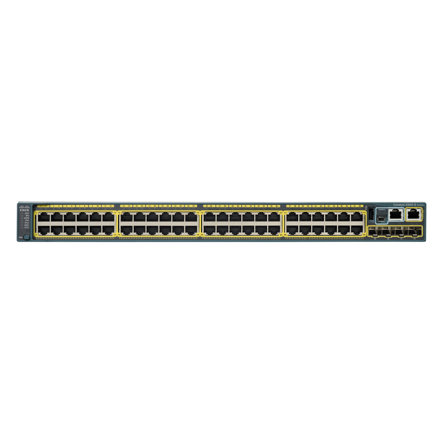 Thiết bị chuyển mạch Switch Cisco Catalyst 2960S Series WS-C2960S-48TS-L - Hàng Nhập Khẩu