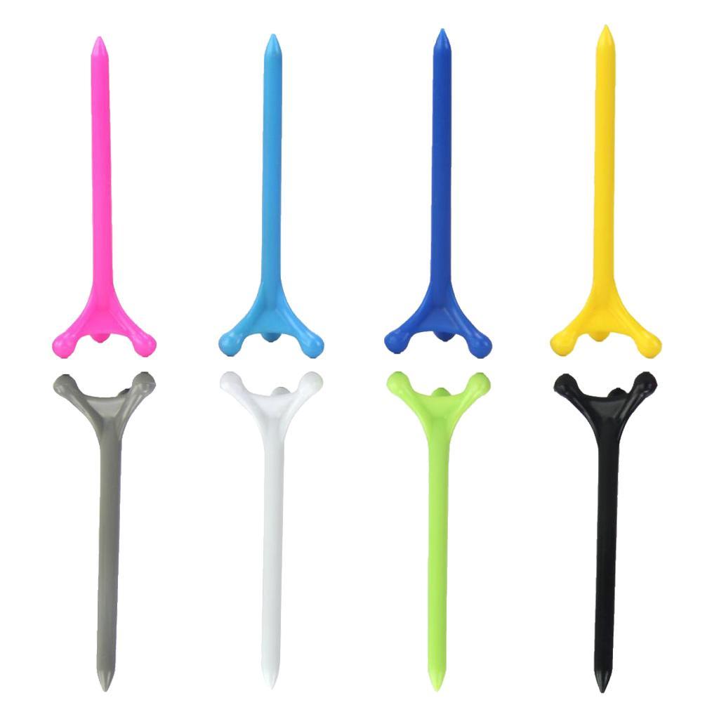 8 Pieces ABS Golf Tees 80mm Tees 3 1/4 Inch Golfer Tee Replacement