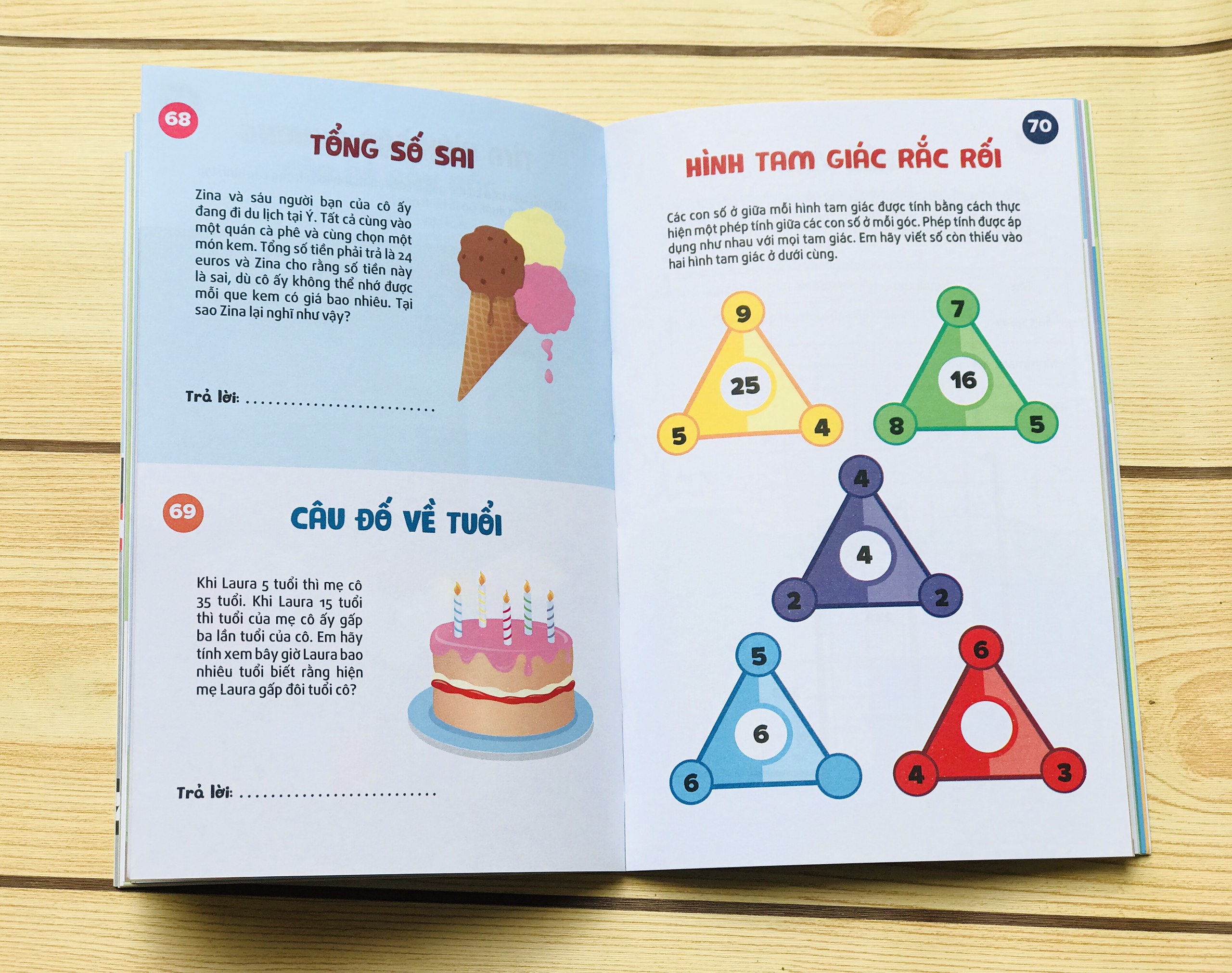 Sách: 100 thử thách tư duy logic - phát triển tư tuy cho trẻ từ 6 tuổi