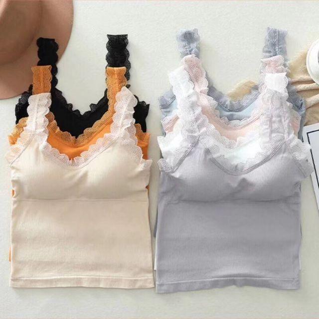 Áo Ngực Push Up Không Gọng Không Gọng,bra ren dáng dài khoét lưng sâu