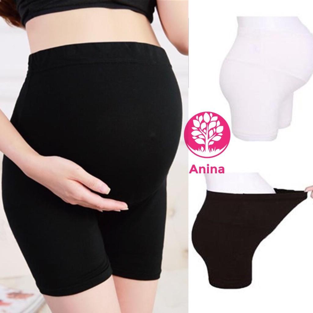 Quần bầu mặc trong váy cho bà bầu chất cotton xuất xưởng đẹp mịn mát