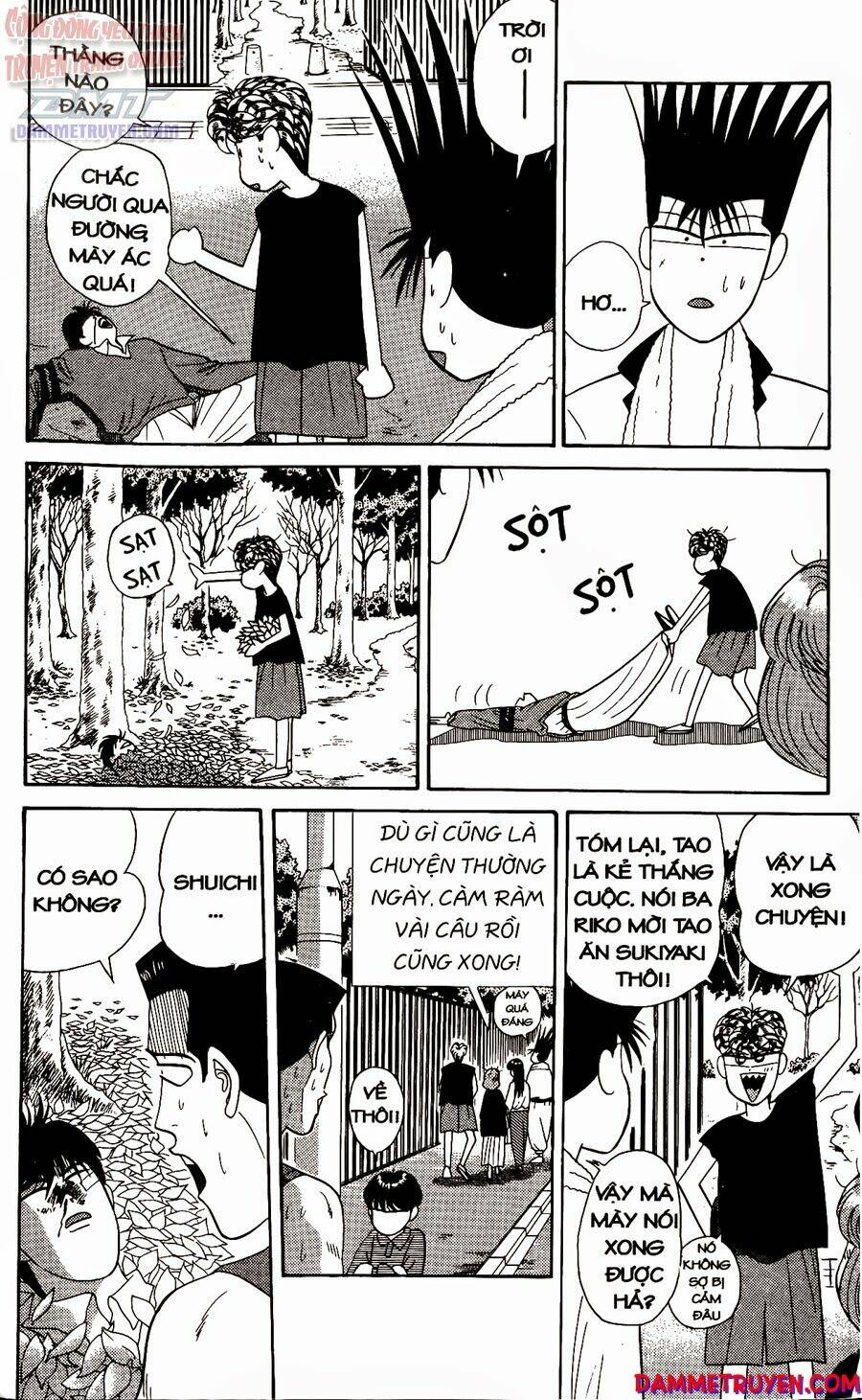 kyou kara ore wa - cặp bài trùng chapter 221 5