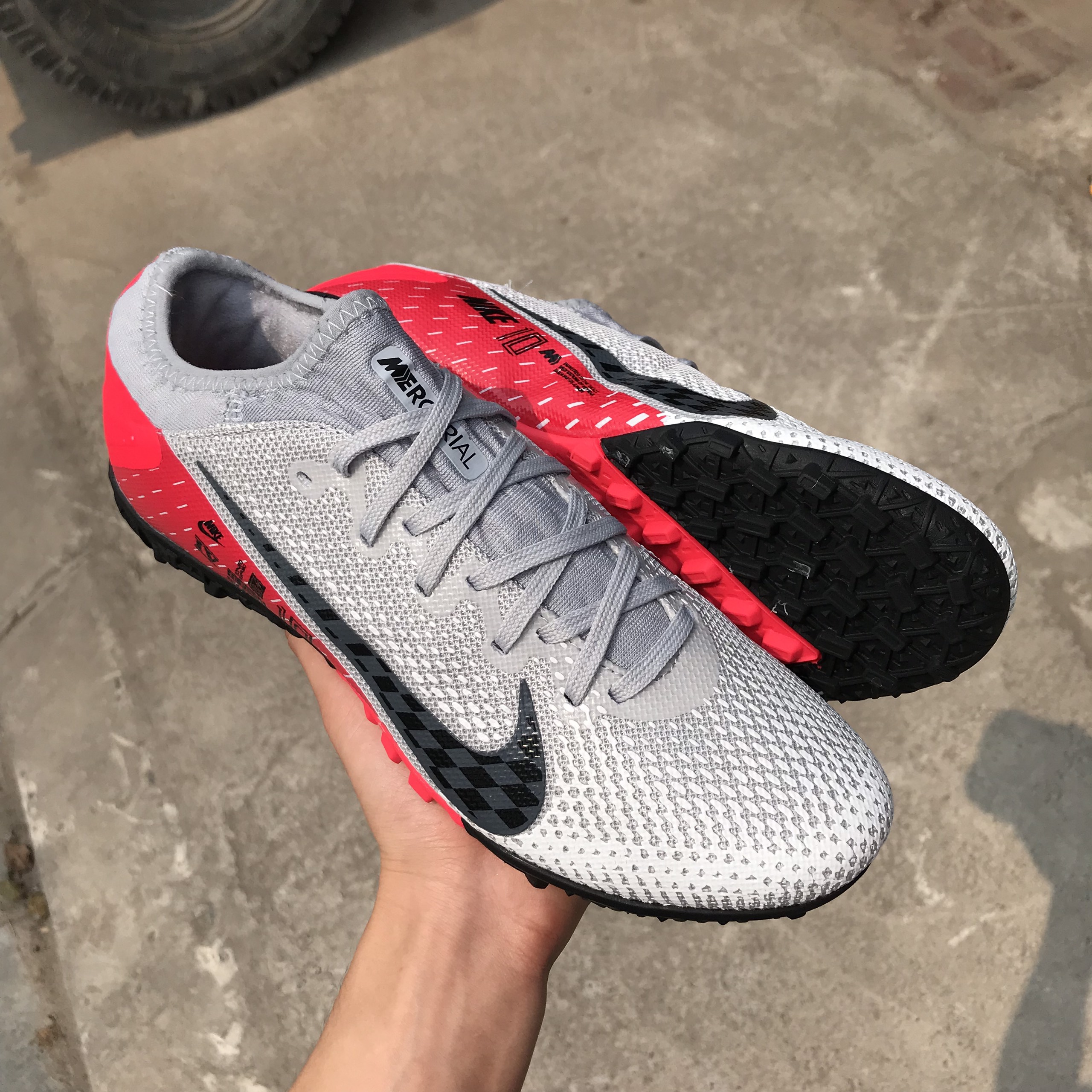 Giày bóng đá phủi NK Mercurial Vapor 13 Pro Tf cao cấp