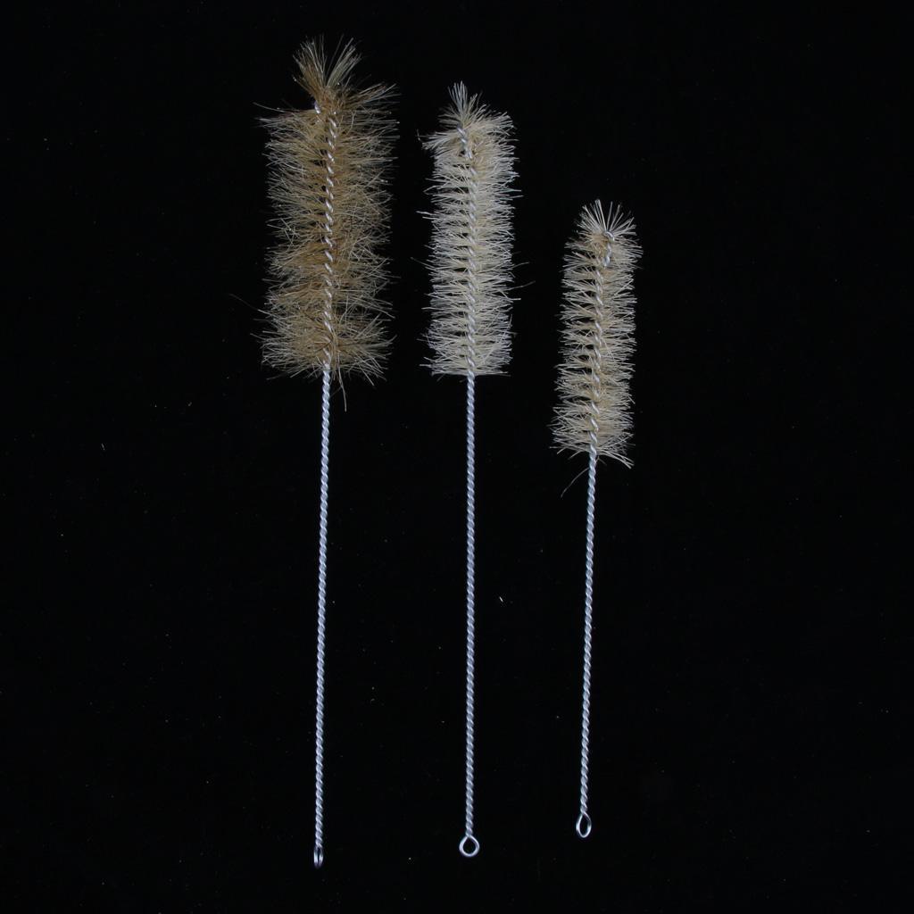 Set Of 15 Pieces Test Tube Brushes Brush Cleaning Tool 3 Sizes S/M/L