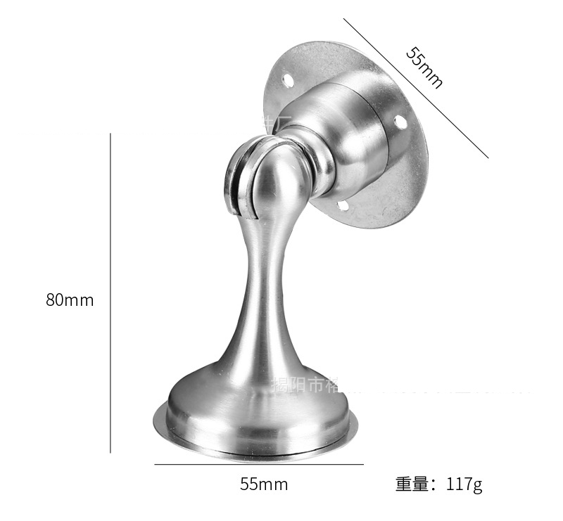 Chặn cửa nam châm chống va đập hiệu quả dễ dán không cần khoan đục