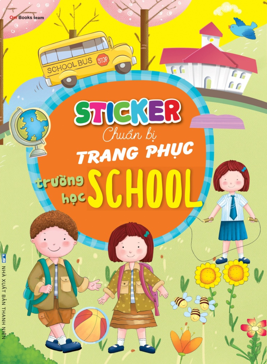 Sticker Chuẩn Bị Trang Phục Trường Học - School