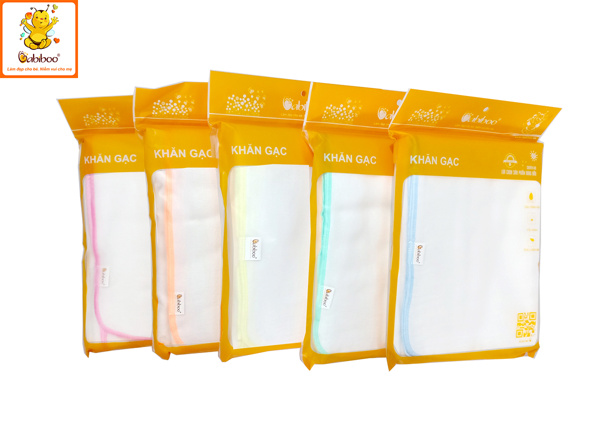 Khăn gạc Nhật tắm BABIBOO - BK04