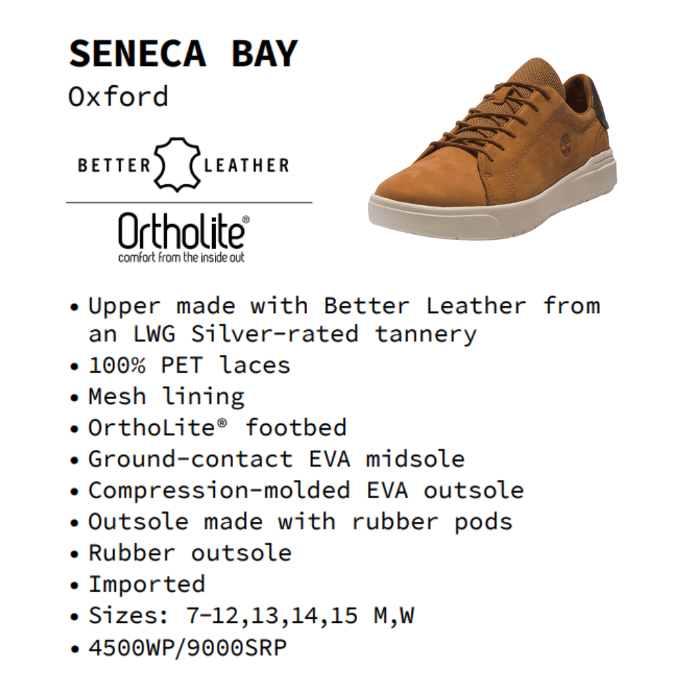 [Original] Timberland Giày Nam Seneca Bay Oxford Rust Nubuck TB0A5S9C5J