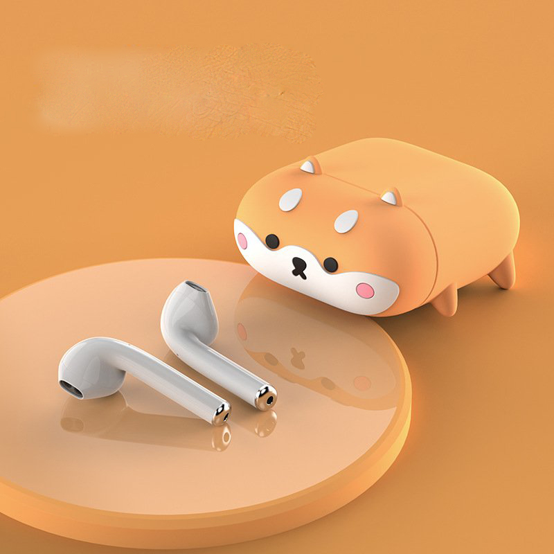 Case Silicon dành cho Airpods 1,2/ Airpods Pro/ Airpods 3 Hình Chó Cori_ Hàng Chính Hãng