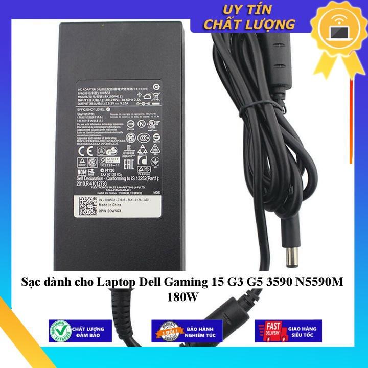 Sạc dùng cho Laptop Dell Gaming 15 G3 G5 3590 N5590M 180W - Hàng Nhập Khẩu New Seal