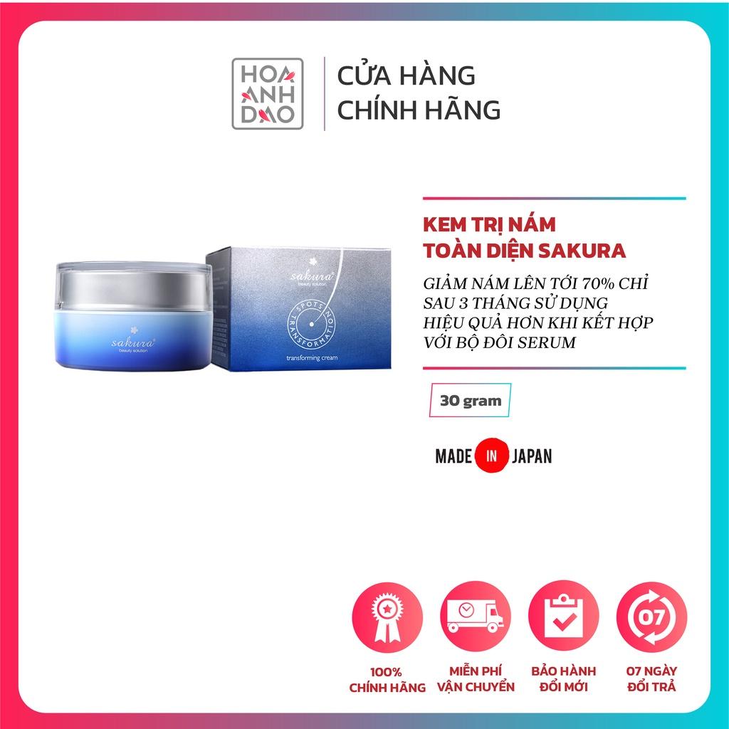 Kem giảm nám Sakura Transforming Cream chính hãng Nhật Bản 30g