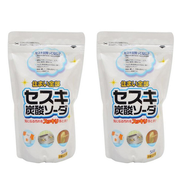 Combo 2 túi bột baking soda Sesuki 500g Rocket nội địa Nhật Bản