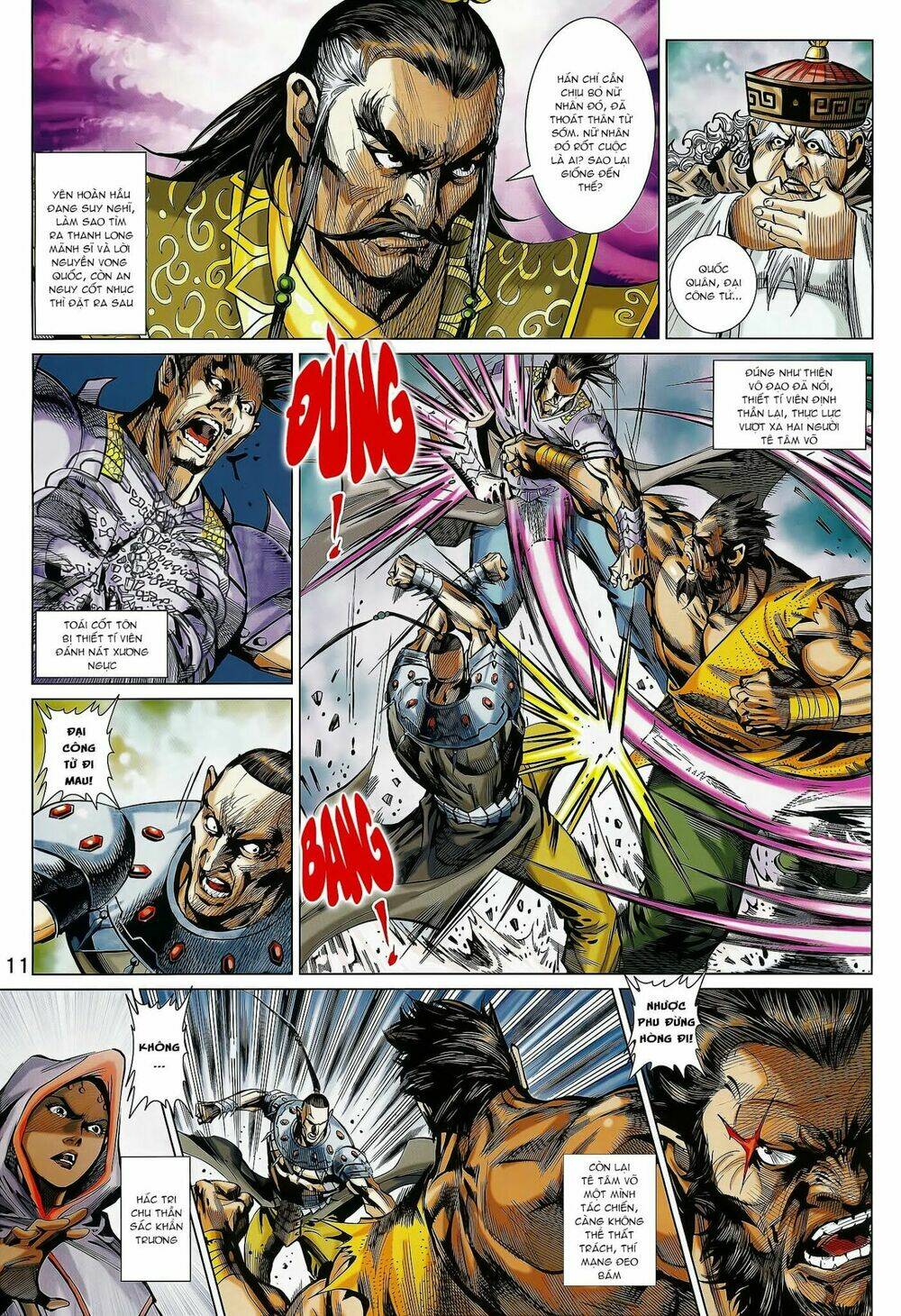 xuân thu mãnh sĩ chapter 13.1 12