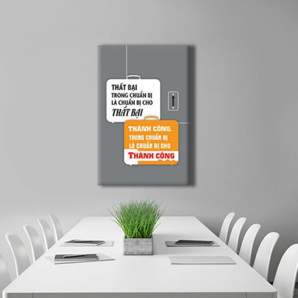 Tranh Tạo Động Lực Về Thất Bại Và Thành Công - W251