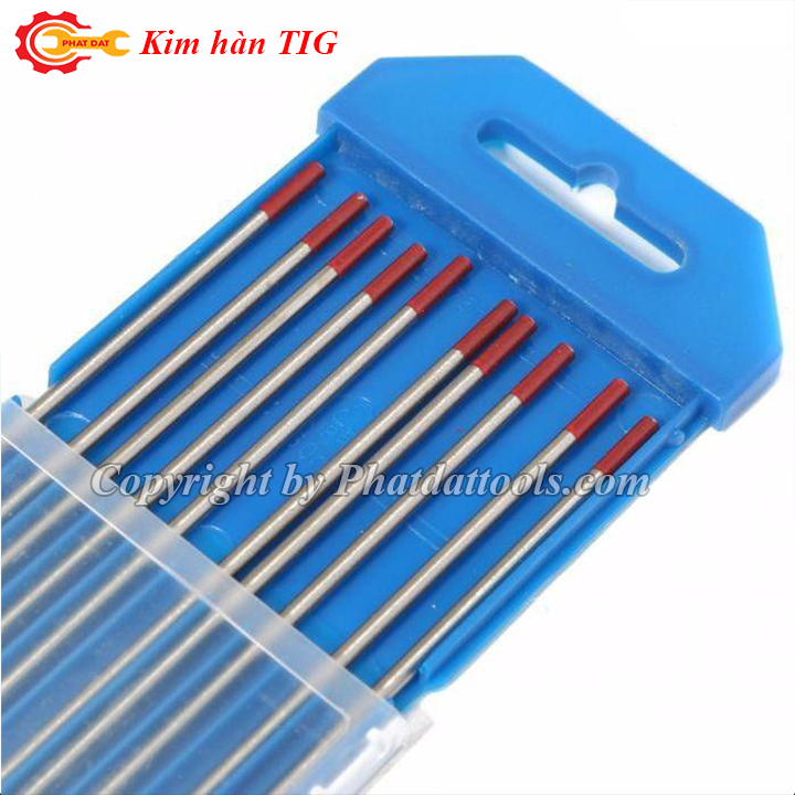 Kim hàn TIG Kydosu JAPAN 1.6-2.0-2.4-3.2mm-Điện cực TUNGSTEN-Hộp 10 cái