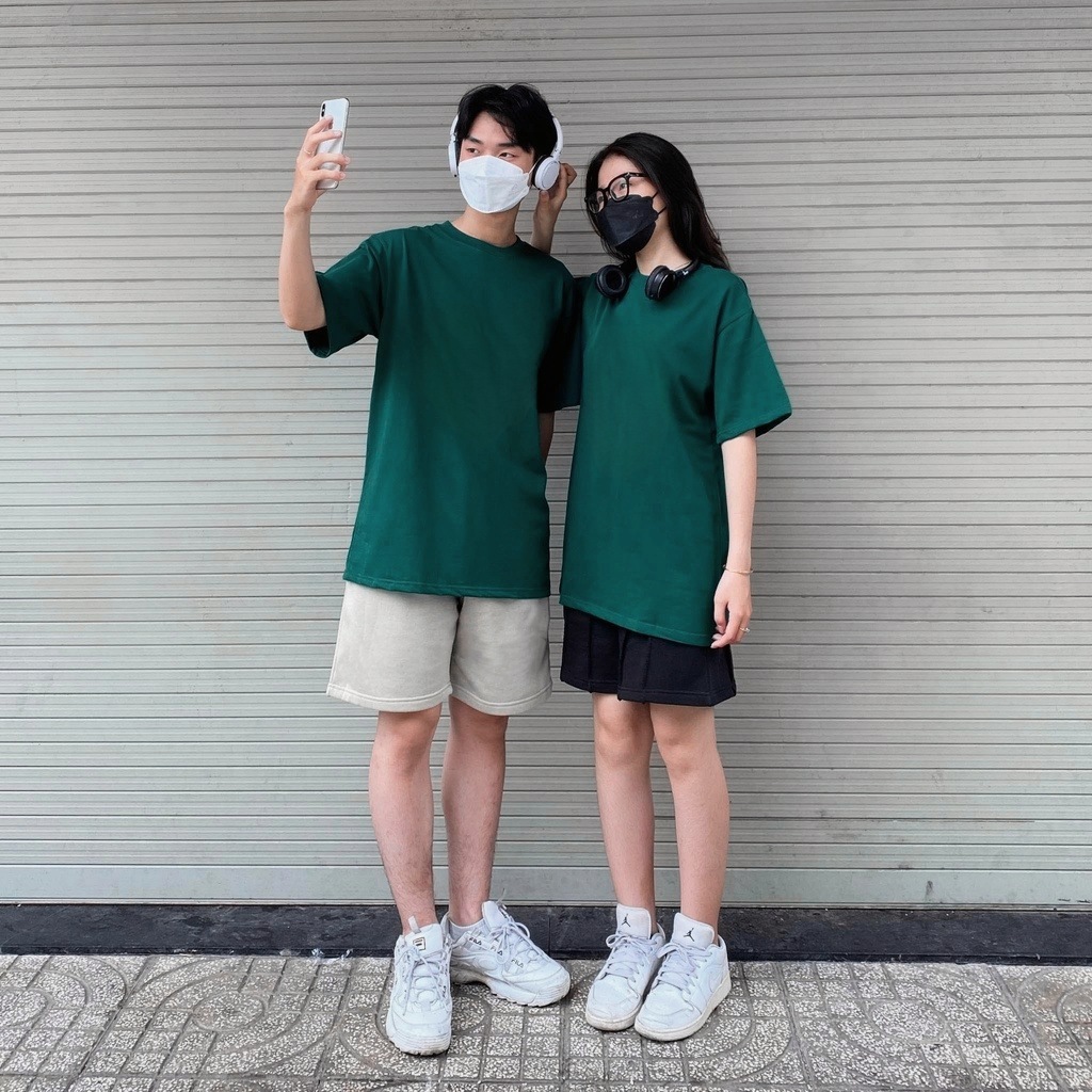 ÁO THUN TRƠN OVERSIZE ĐỦ MÀU UNISEX (16 Màu