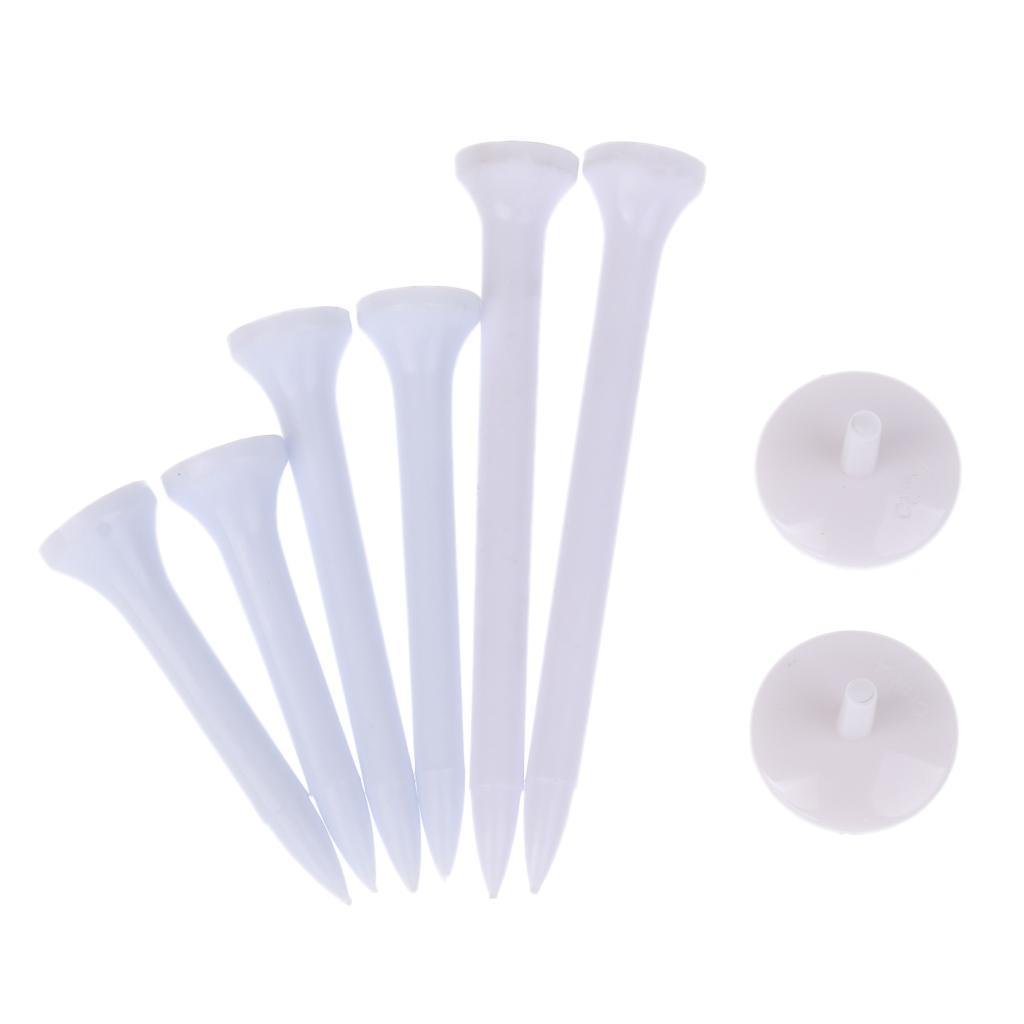 Golf Tee Holder with Tees Golf Key Chain