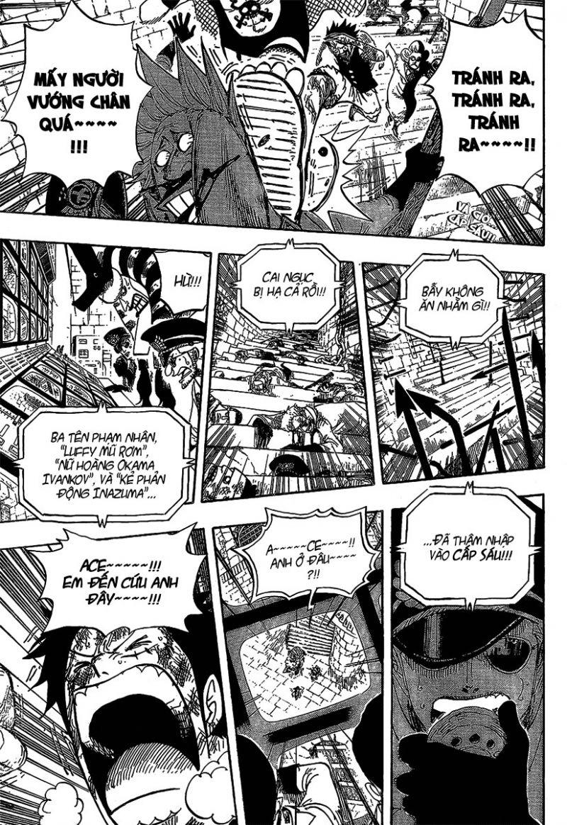 đảo hải tặc - one piece chapter 540 1