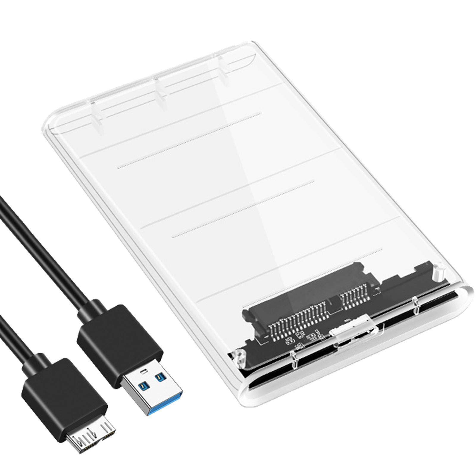 USB3.0 to External 2.5'' Enclosure Case Durable Professional Matte