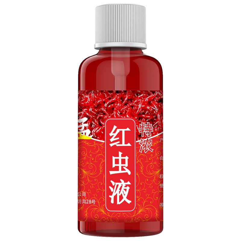 Hương liệu Giun đỏ_Lọ 60ml. Chuyên dùng câu cá Da trơn hoang dã , cá Rô phi, cá chép, Cá Trắm, .