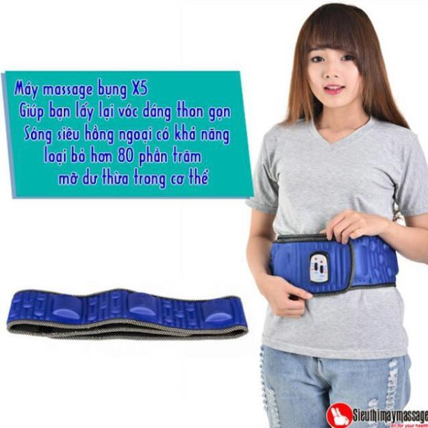 Máy Massage Bụng, Đai Massage Rung Giảm Mỡ Bụng, Thon Eo Bonyon X5