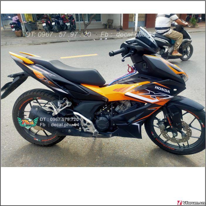 Tem Rời Winner X Cam đen