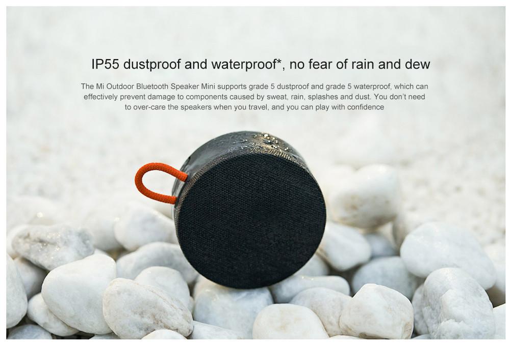 Xiaomi di động Bluetooth 5.0 Loa âm thanh nổi âm nhạc không dây mini loa ngoài trời IP67 Dustproof Waterproof Bulit-in 2000mah Màu