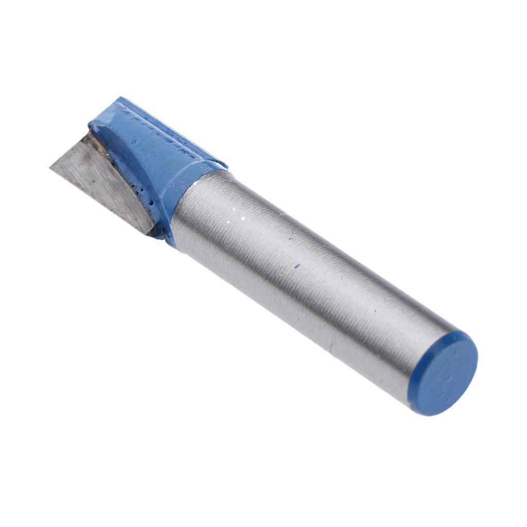2pcs 8mm Shank CNC Router Bit Tungsten Carbide 1/4" Flush Trim Router