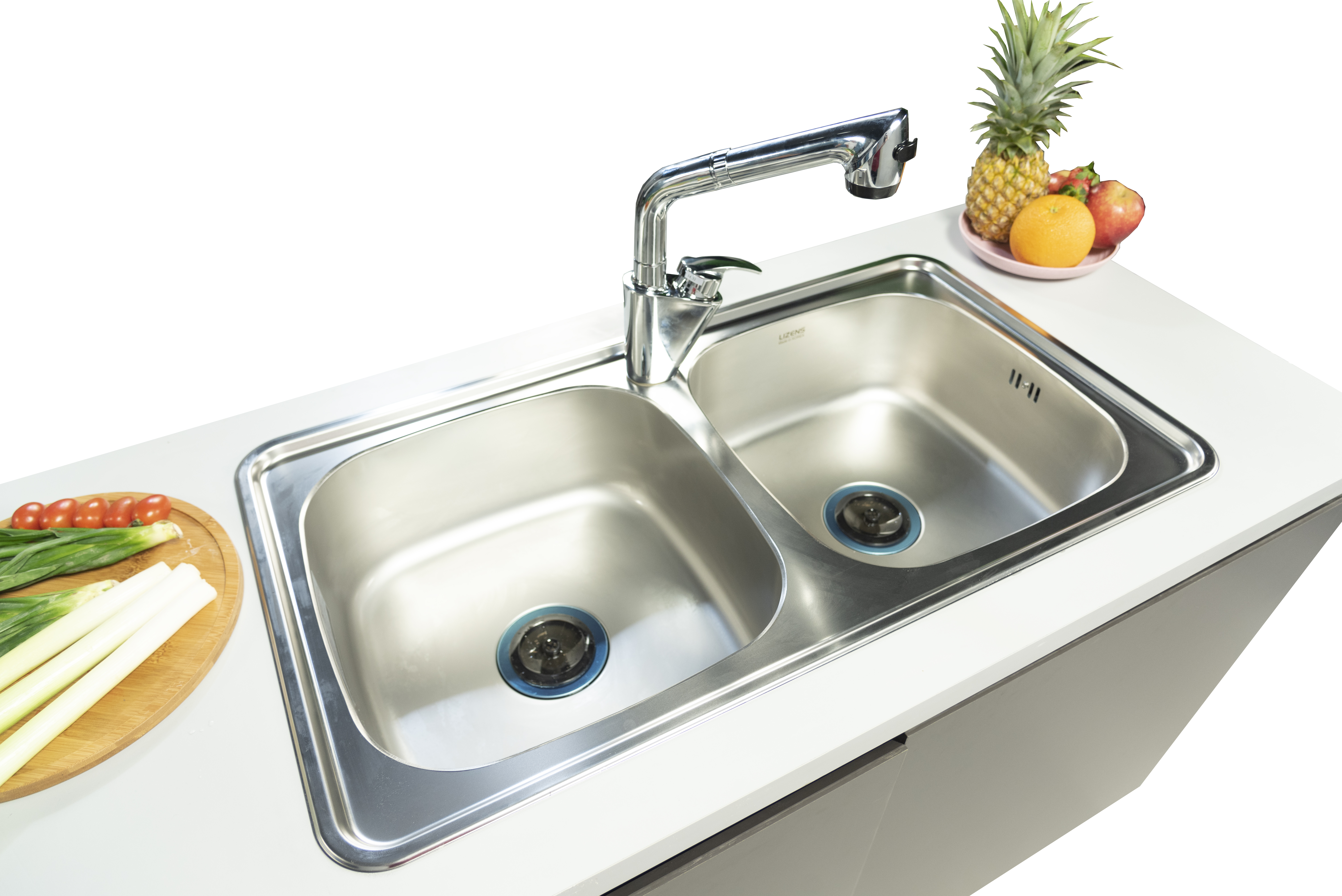 Chậu rửa chén inox 304 LIZENS ISD 870