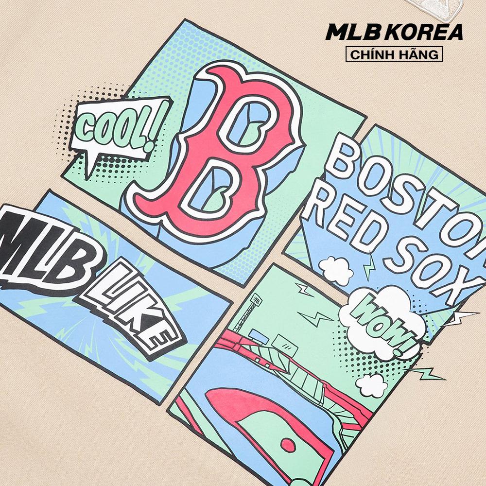 MLB - Áo sweatshirt phom suông LIKE Cartoon Mega Overfit 3AMTL0426-43BGL