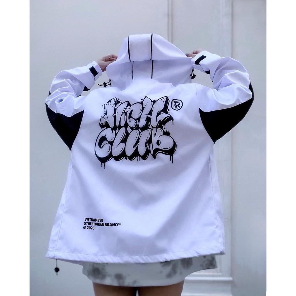 Áo Khoác Dù Bomber Jackets in 2020 HIGH Club Unisex Nam Nữ Form Rộng Ulzzang KUN