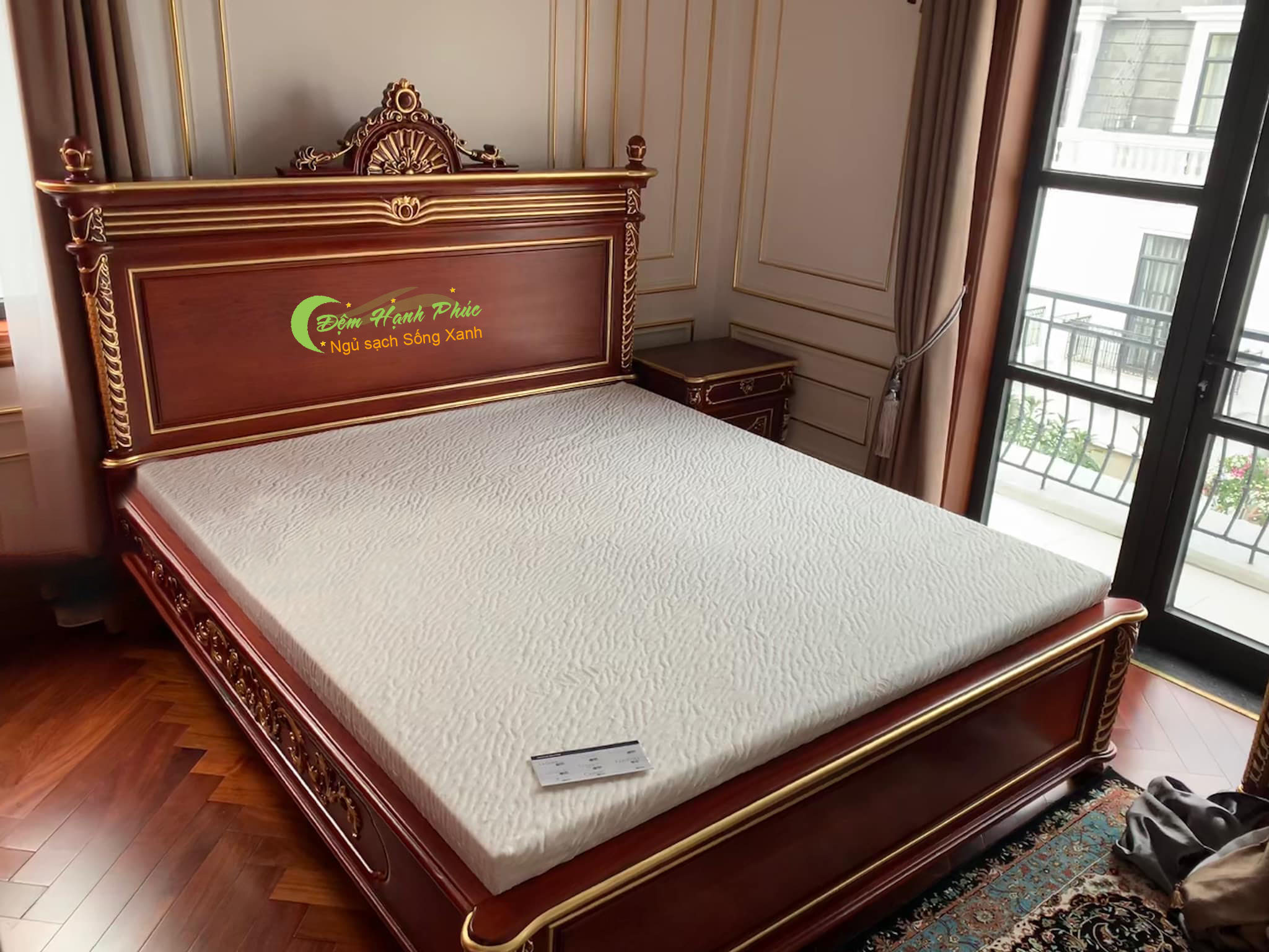 Đệm Cao Su Liên Á Classic cao 10cm- GIƯỜNG ĐƠN - Cao Su Thiên Nhiên 100