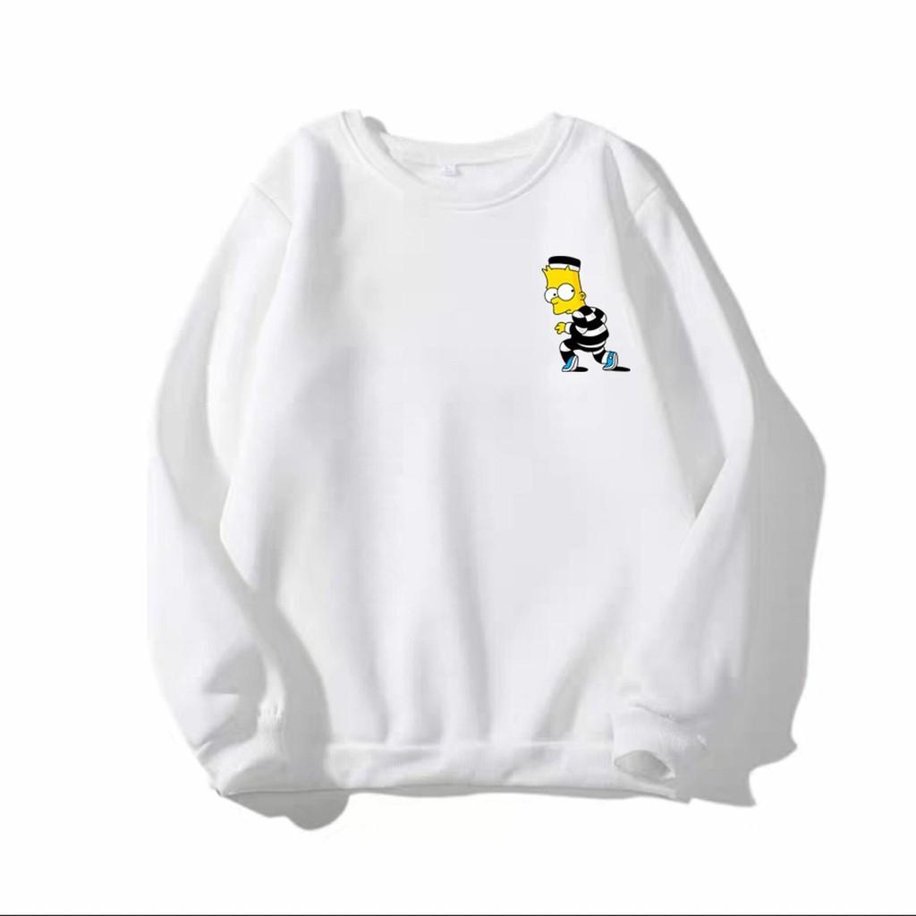 Áo sweater nam nữ in hình, chất nỉ dày dặn, hợp làm áo cặp William - DS120