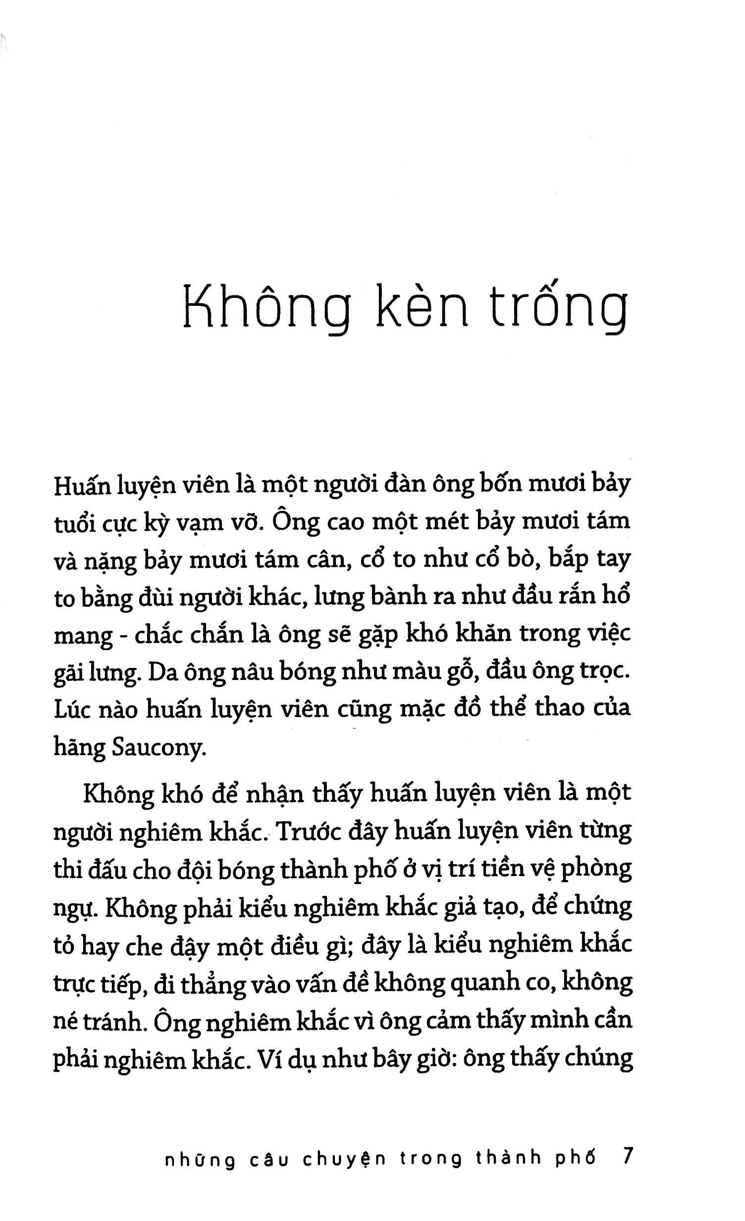 Sách Những Câu Chuyện Trong Thành Phố