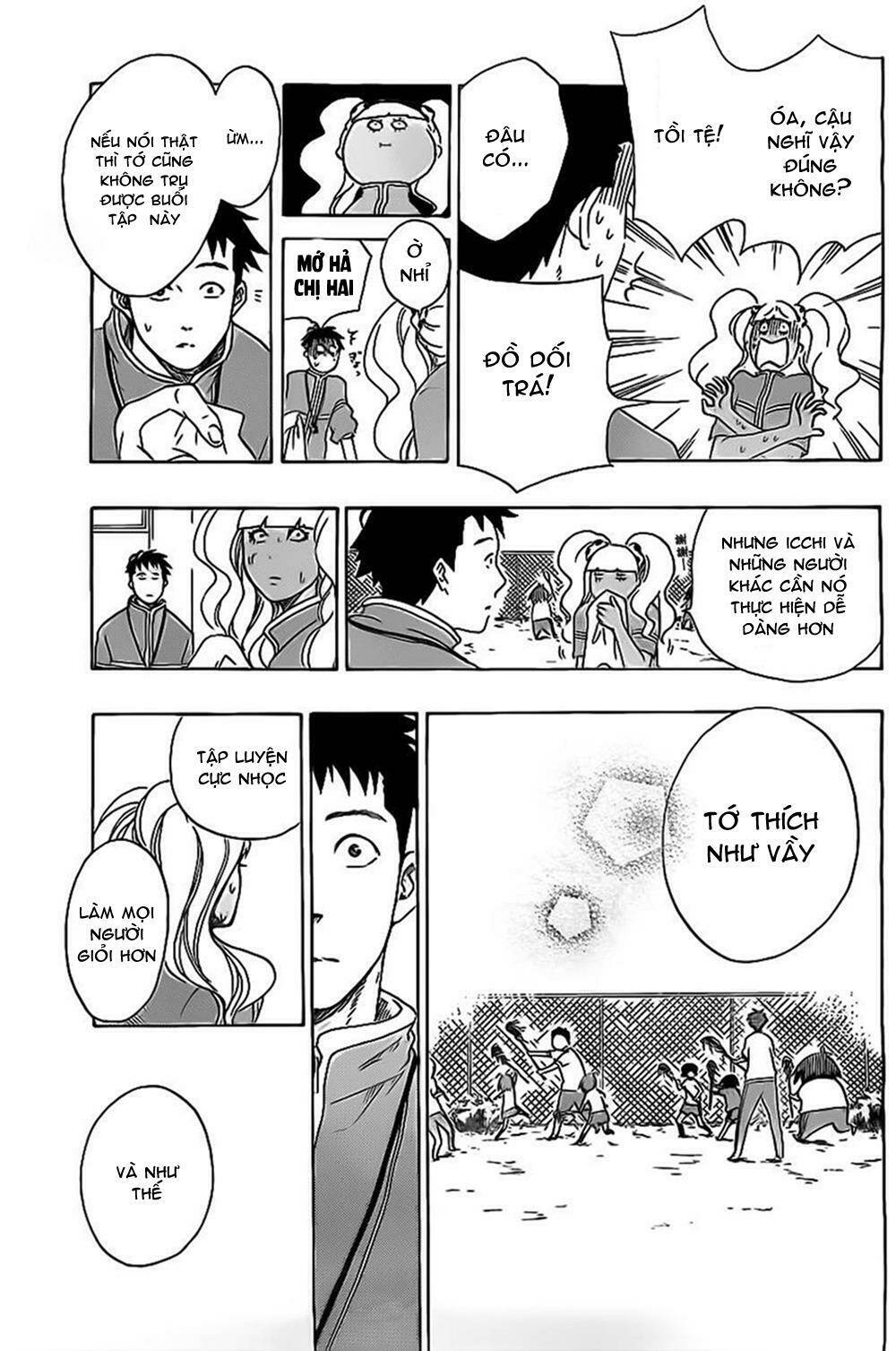 bắt đầu nổi lực từ đây chapter 11 16