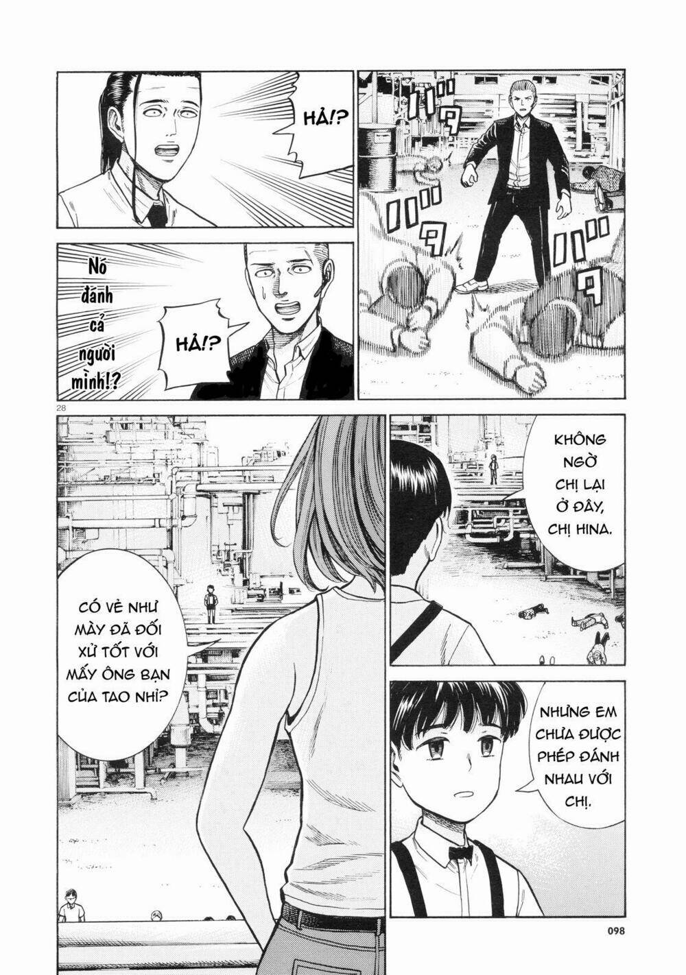 anh chàng yakuza và cô nàng siêu năng lực chapter 68 28